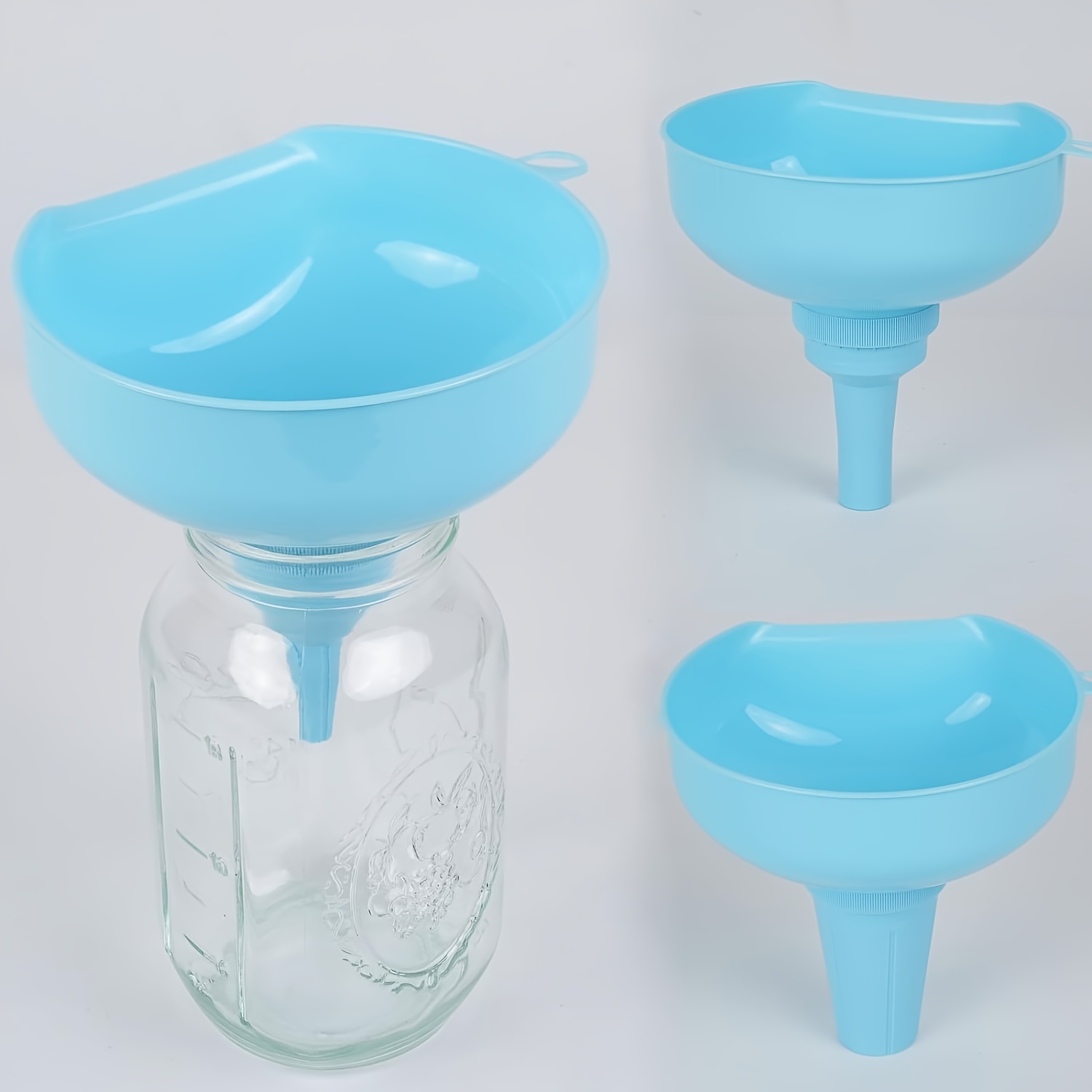 Set 4 imbuti ECO con misure 50 75 100 125mm