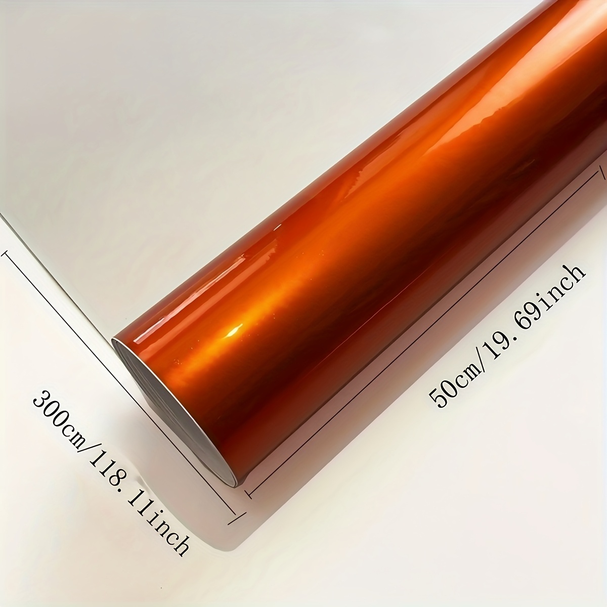candy orange vinyl car film high gloss self - Temu