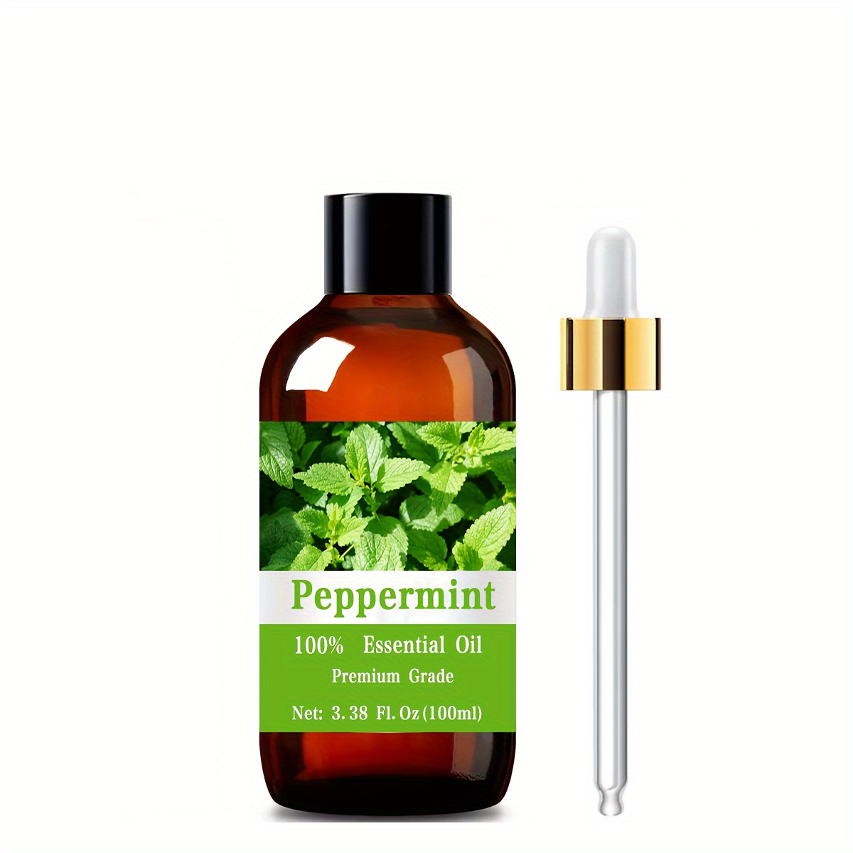 Peppermint Essential Oil - Extremely , Essential Oil - Moisturizing, Suitable For Skin, Hair, Nail Care, Bathing, Diffuser, Humidifier, Indoor Deodorization Cleaning - Unisex - Massage