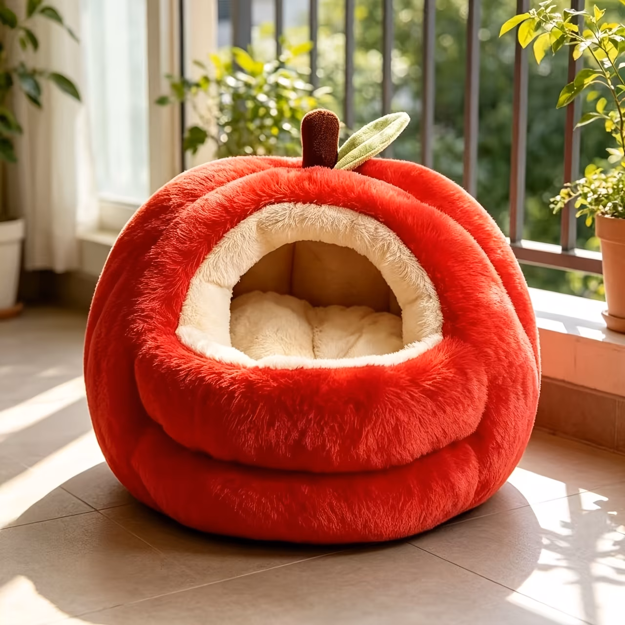bed cat bed dog bed soft and comfortable cat full safety gift for pets Product details 2