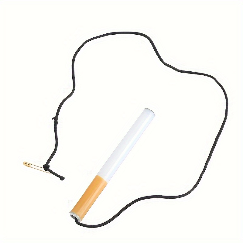 5pc disappearing cigarette magic trick set for parties plastic no electricity needed non prop banknotes featherless close up magic for boys april fools day gag gift details 4