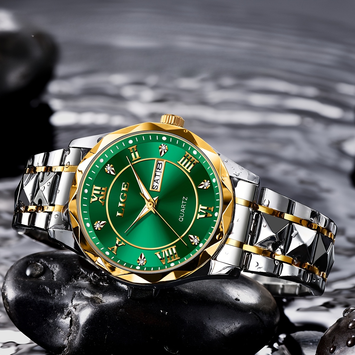 relojes para hombres y mujeres, relojes de acero inoxidable, relojes  deportivos de cuarzo, relojes de negocios para citas, relojes de lujo