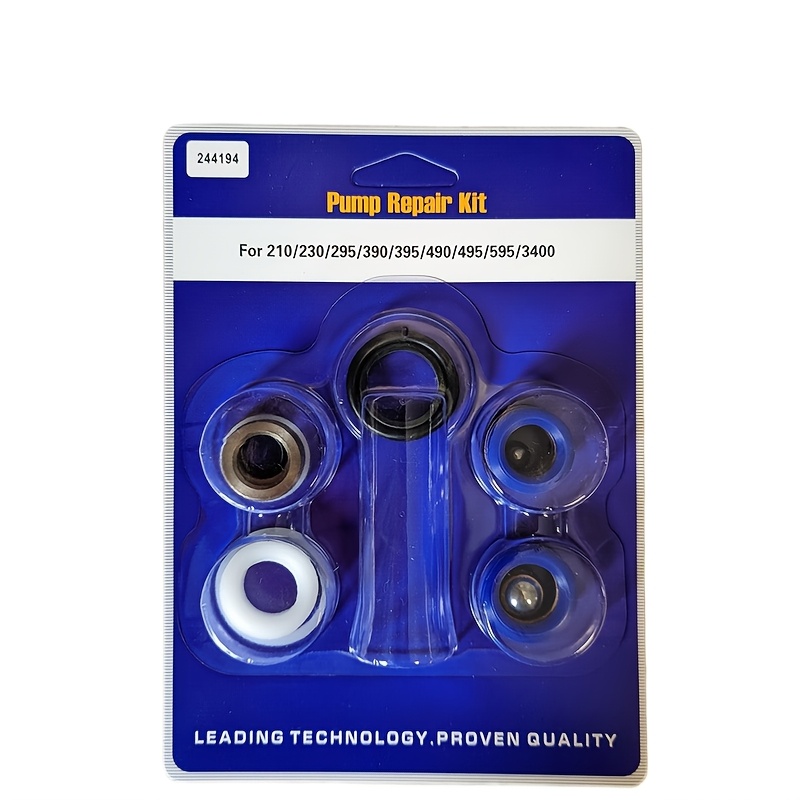 

1 Set Pump Repair Kit, Compatible With 390/395/490/495/595 Models, Plastic Sealing Rings And O-rings, Complete Pump Kit, Quality, - 244194