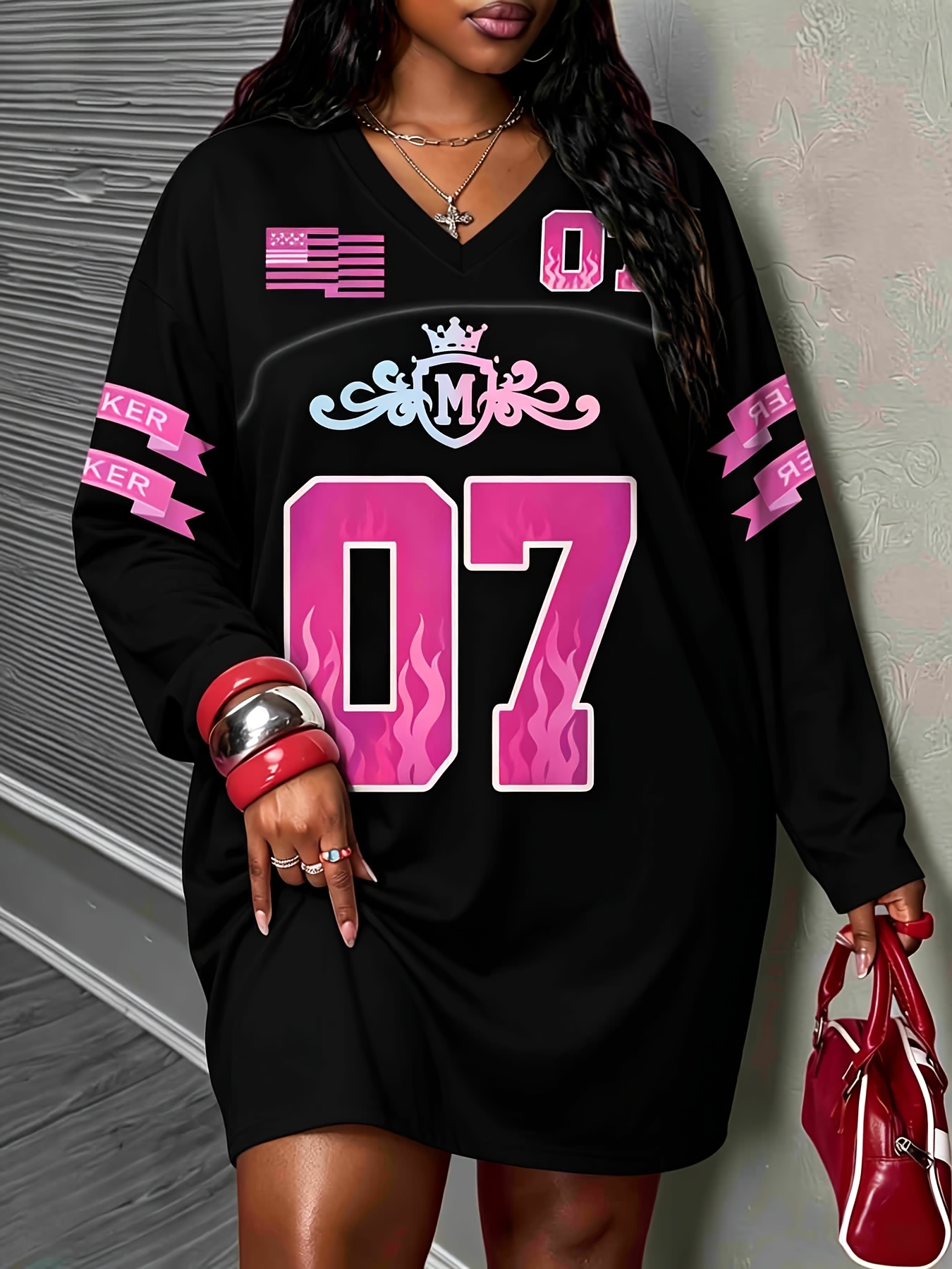 womens jersey dresses with sleeves sold on Temu United States jersey dress outfit ideas
