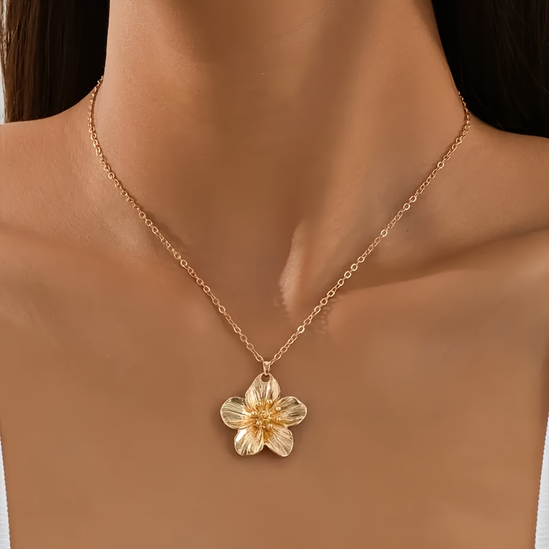 1pc Vintage Style Pleated Women's Fashion Pendant Necklace - Chic , Perfect For Casual Wear And Gifting