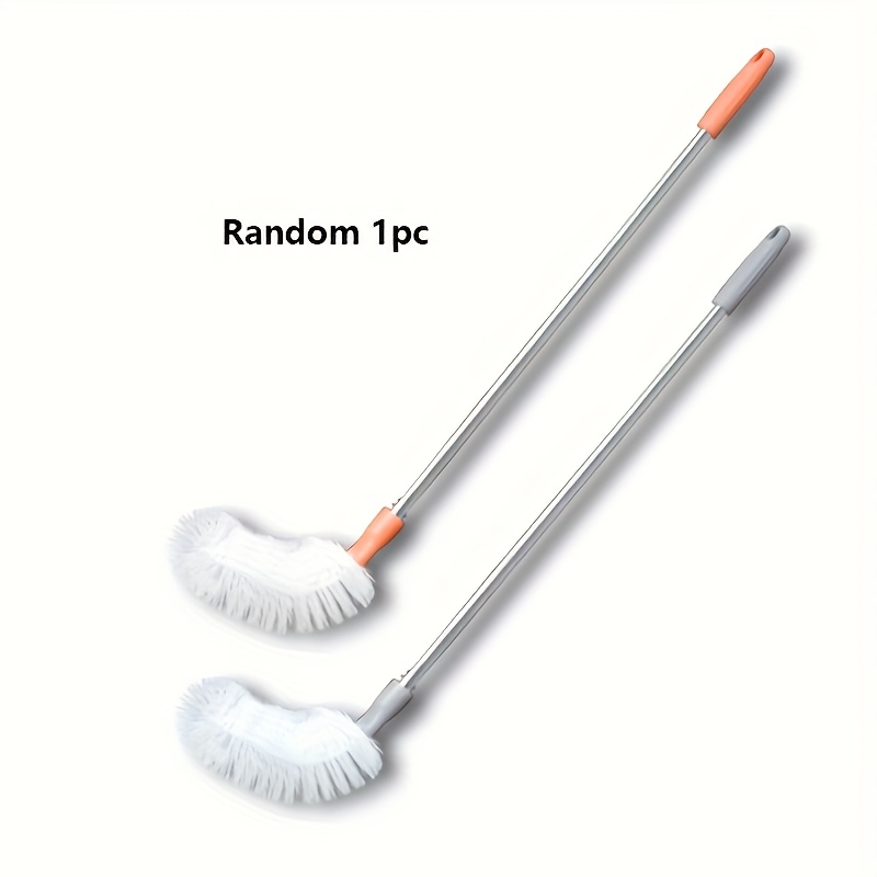 1/2pcs Long-handle Bucket Brush, Random Color, Soft-bristle Long-handle Cleaning Brush For Water Buckets