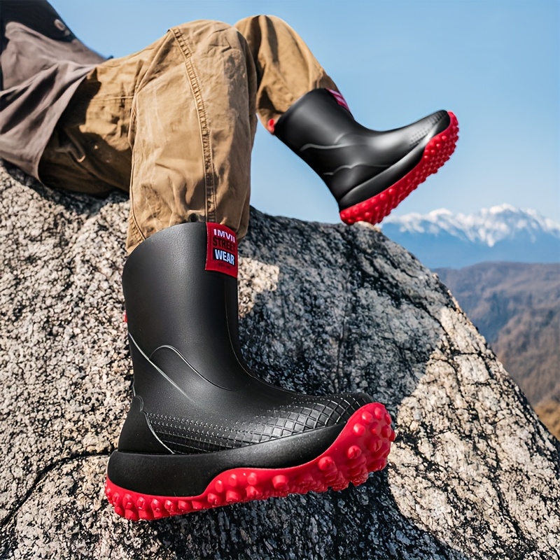 botas lluvia hombre impermeables antideslizantes Temu Colombia