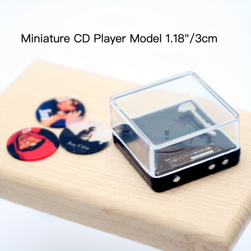 

Mini Cd Player Model, Acrylic/plastic/metal, Diy Bedroom & Living Room Decor, Perfect For Valentine's/new Year's/mother's/father's Day, No Battery Needed, Party Supplies