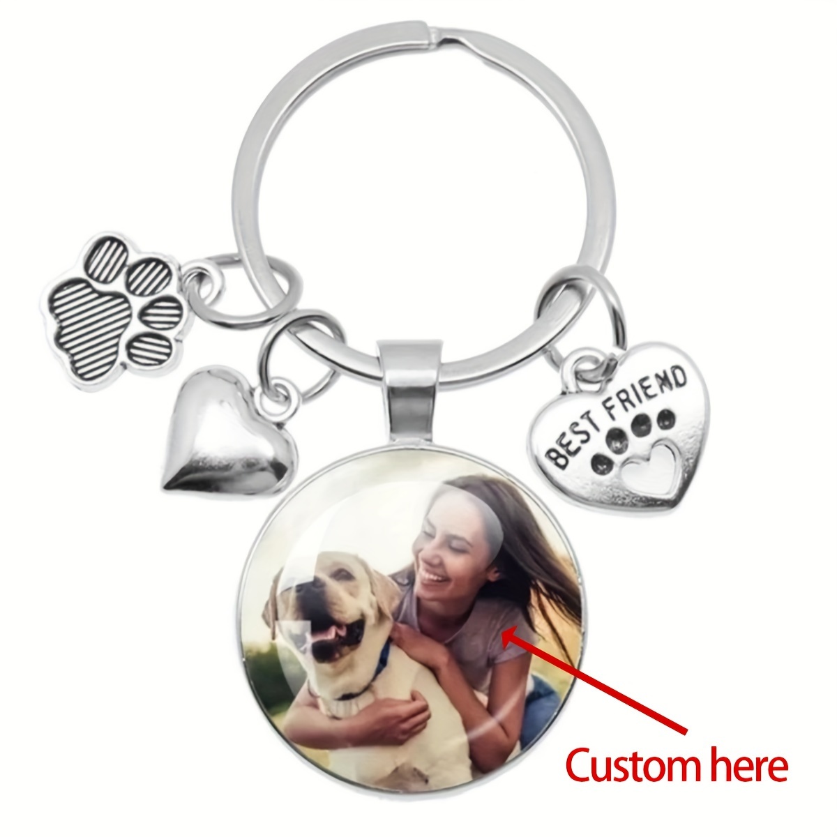 

Alloy Keychain, "in Of " Key , Pet , Christmas For ,
