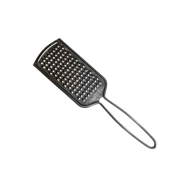 TEMU Rallador de Queso y Pelador de Frutas de Acero Inoxidable Versátil - Utensilio de Cocina Portátil para Cítricos, Patatas y Melones