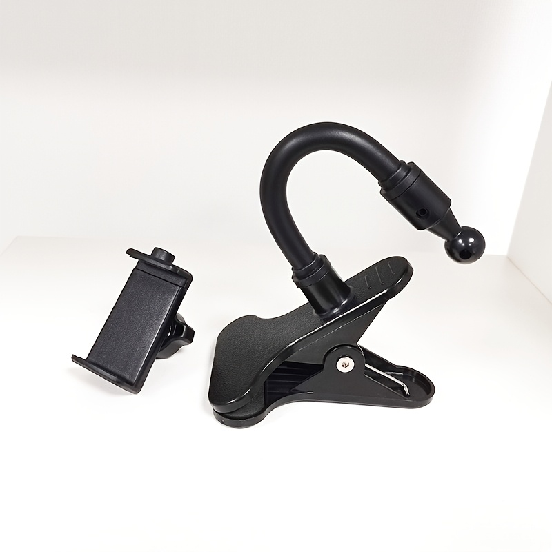 TEMU Clip Style Lazy Phone Holder Easy To Bend 360 Â° Rotating Phone Holder Gooseneck Holder