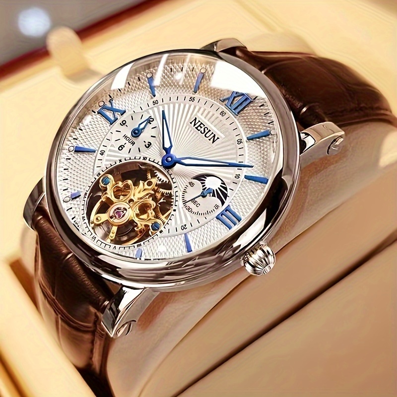 Nesun Mens Business Fully Automatic Mechanical Watch Fashion