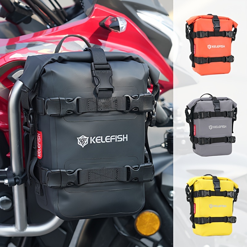 kelefish オートバイ サドルバッグ 防水 pvc ストリートスポーツ