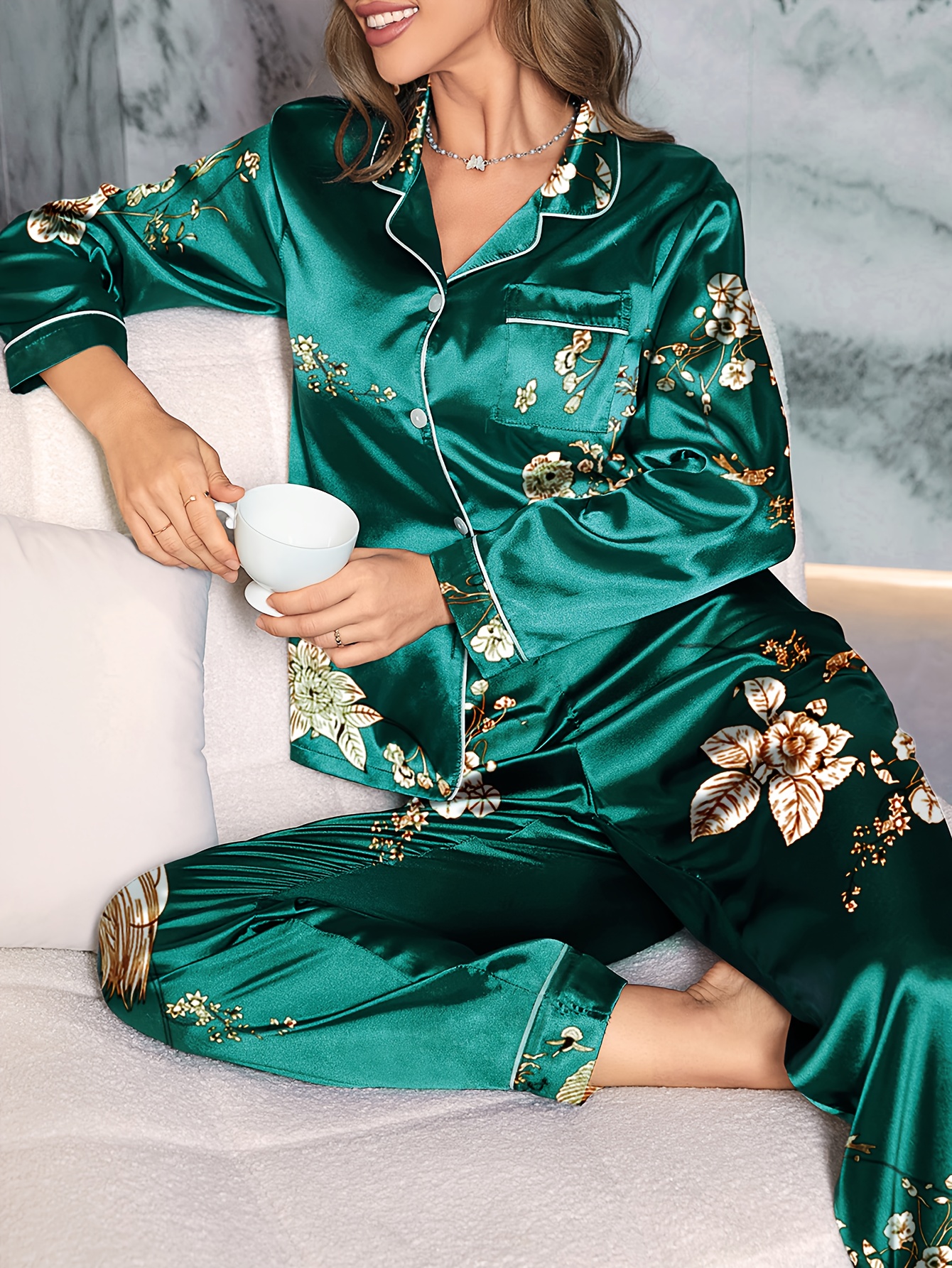 Korte tweedelige pyjama '3 sterren' - BLAUW - - 14.00