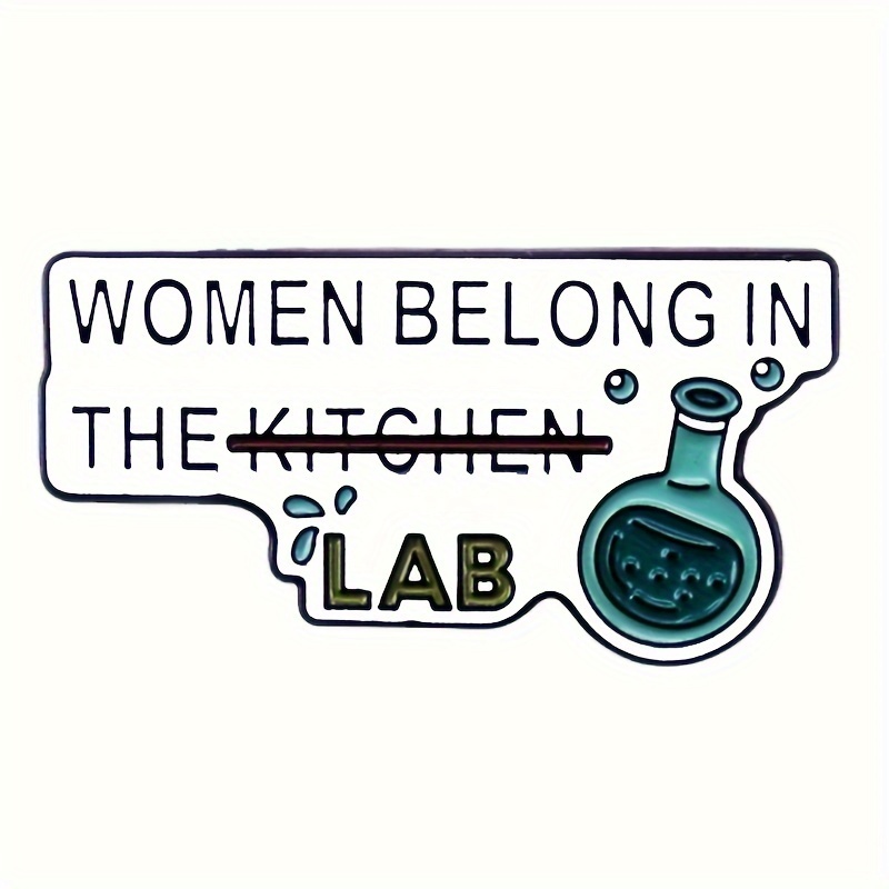 Lab Magic Bottle Laboratory Brooch Badge Gift