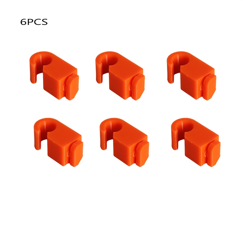 TEMU 6pcs Greenhouse Specific Rail Hooks, Universal Rail Hooks, Horticultural Greenhouse Replacement Buckles, Suitable For Greenhouses
