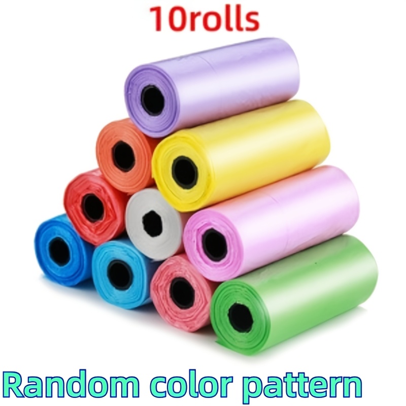 TEMU 10 Rolls Of 150 Bags Pet Poop Bags - Disposable Dog Waste Bags, Large Cat Waste Bags, Durable, Odorproof, Thick Polyethylene Pet Waste Bags,