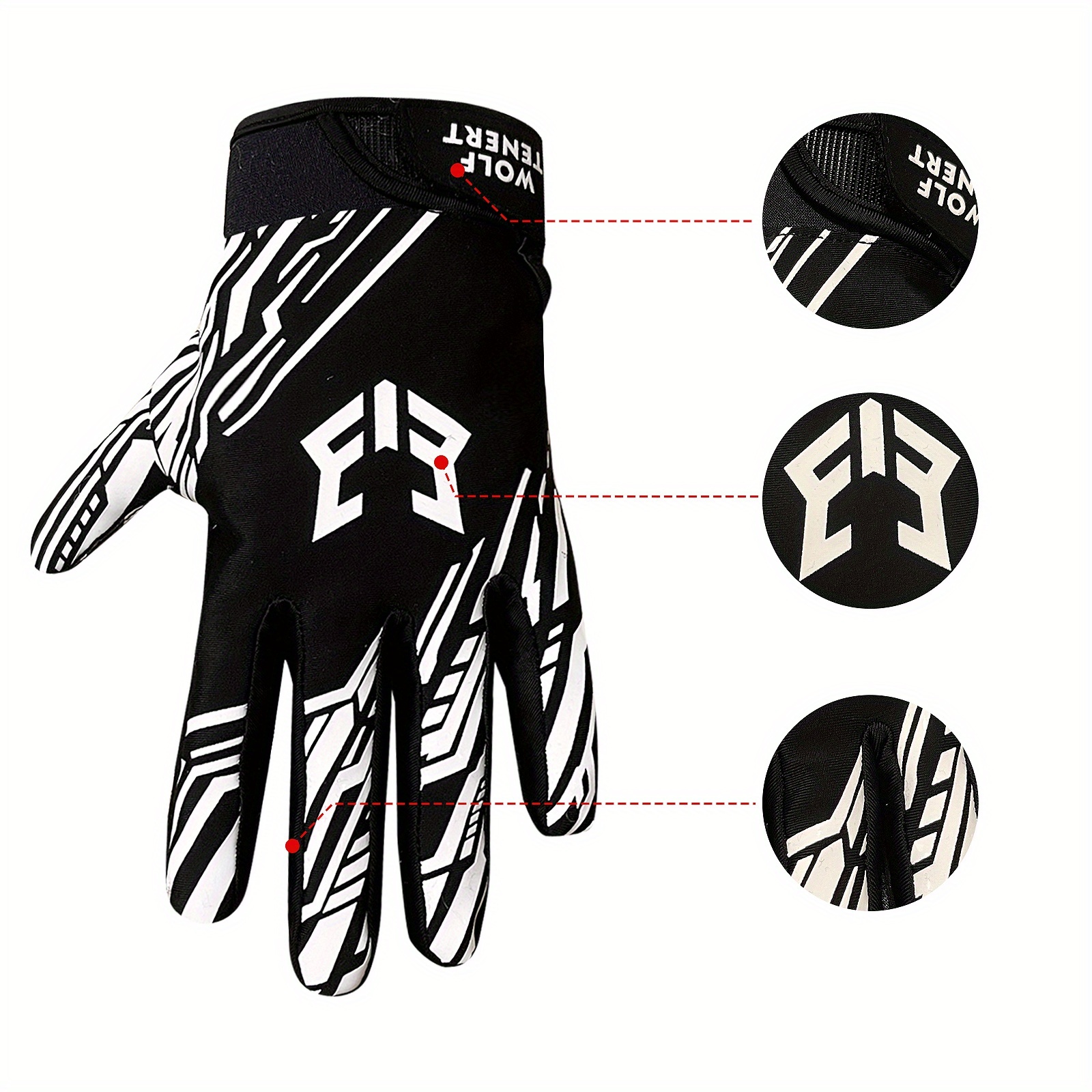 1 paar fuballhandschuhe atmungsaktiv bequem herren damen - Temu Austria