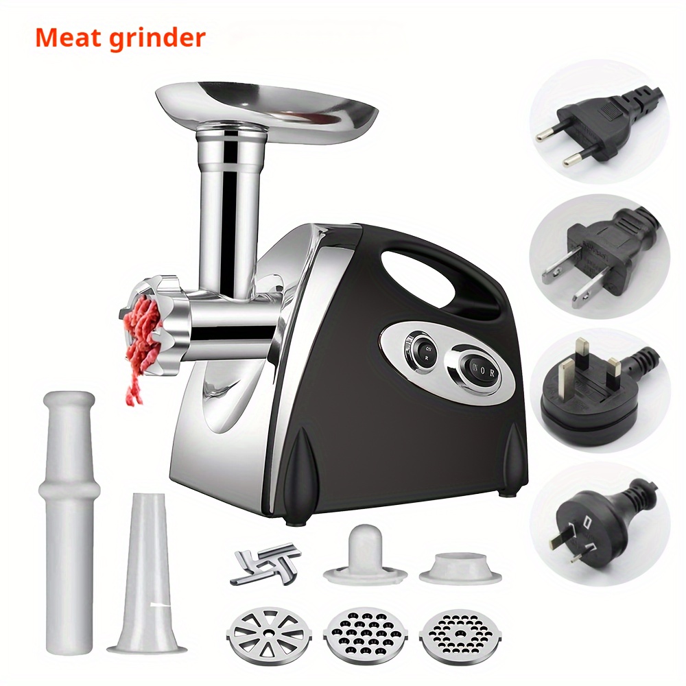 

Electric Meat Grinder, Heavy-duty Meat Grinder, Sausage Grinder, Food Meat Grinder With Sausage And Kit, Stainless Steel Meat Grinder