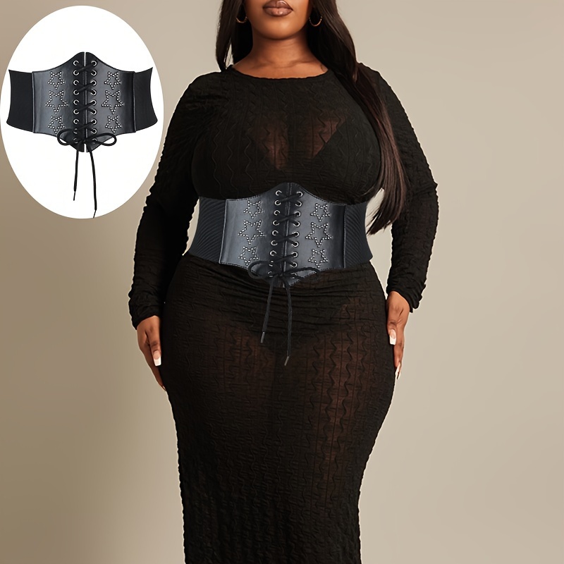 underbust corset belt plus size