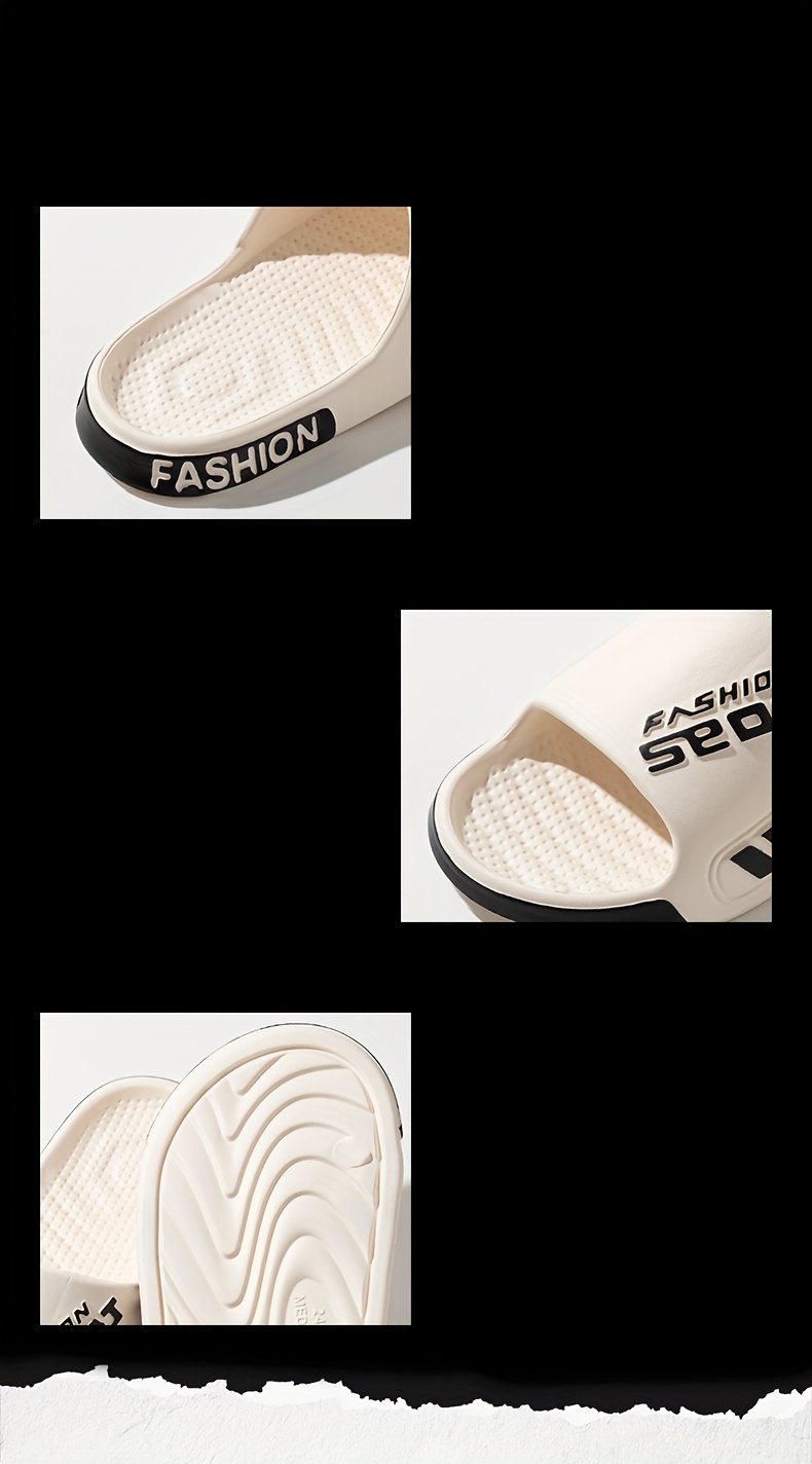 A Pair of Unisex Fashion Sports Slippers - EVA Material, Lightweight, Non-Slip, Shock Absorbing, Durable Sandals for Indoor & Outdoor Wear, Ideal for Hiking And Casual Ussuitable for Men & Women