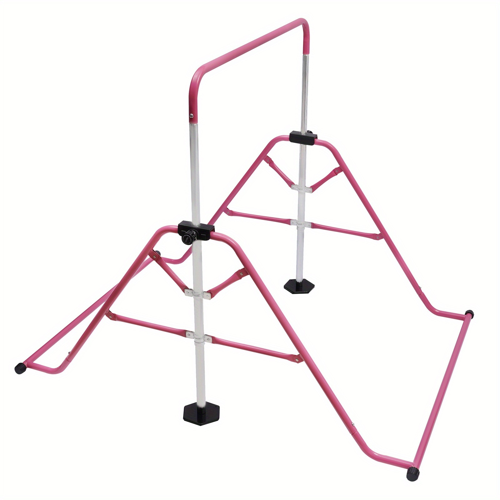 TEMU Expandable Gymnastics Bars, Adjustable Height Gymnastic Horizontal Bars, Folding Training Bar