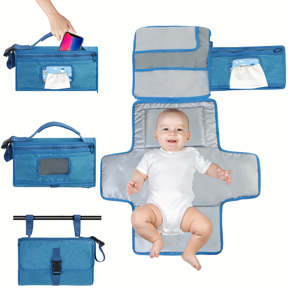 portable diaper changing pad built in head cushion Temu Pakistan