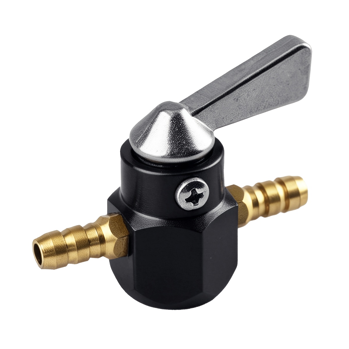 TEMU 1pc New Universal Motorcycle Gasoline Filter Switch Valve Compatible With Durable And Wear-resistant Oil Pipe, Efficient Fuel Cut-off Motorcycle