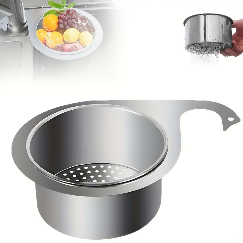 

Swan-shaped Stainless Steel Sink Strainer - Easy Clean & Disassemble, Kitchens & Bathrooms