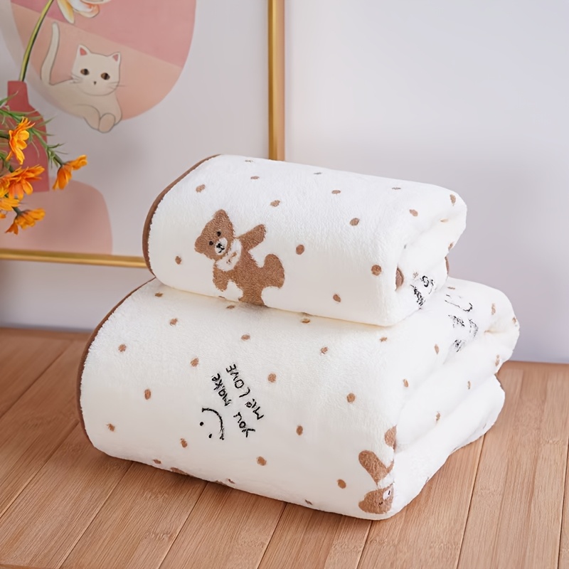 TEMU Questo set asciugamani da bagno ultra-morbidi un asciugamano da bagno e un asciugamano per . � e ispessito, ad asciugatura rapida, assorbente e
