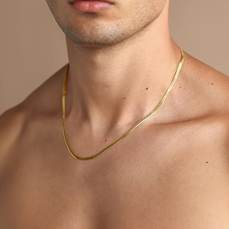 

925 Snake Necklace | Gold Snake Necklace For Men And Women | 20-24