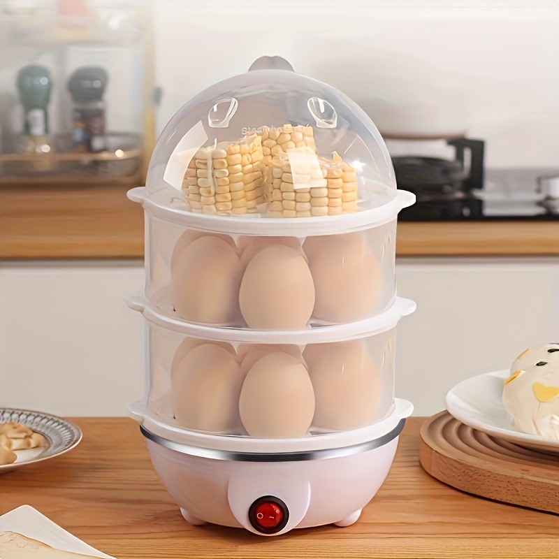 

Egg Poacher, Steamed Rice Breakfast Machine, Multi-function Egg Steamer, Small Breakfast Machine