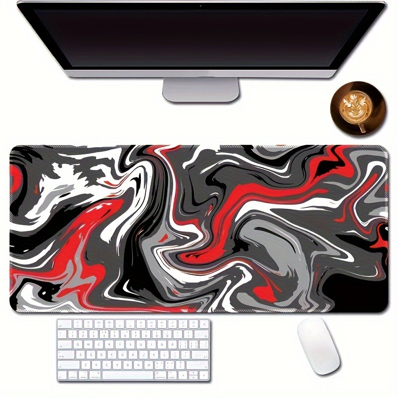 

Large Mouse Pad, Extended E-sports Gaming Mouse Pad, Desktop Mouse Pad, Abstract Style Graffiti Mouse Pad, Non-slip Rubber Base Washable Mouse Pad For Work, Game, Office-ultimate Enjoyment