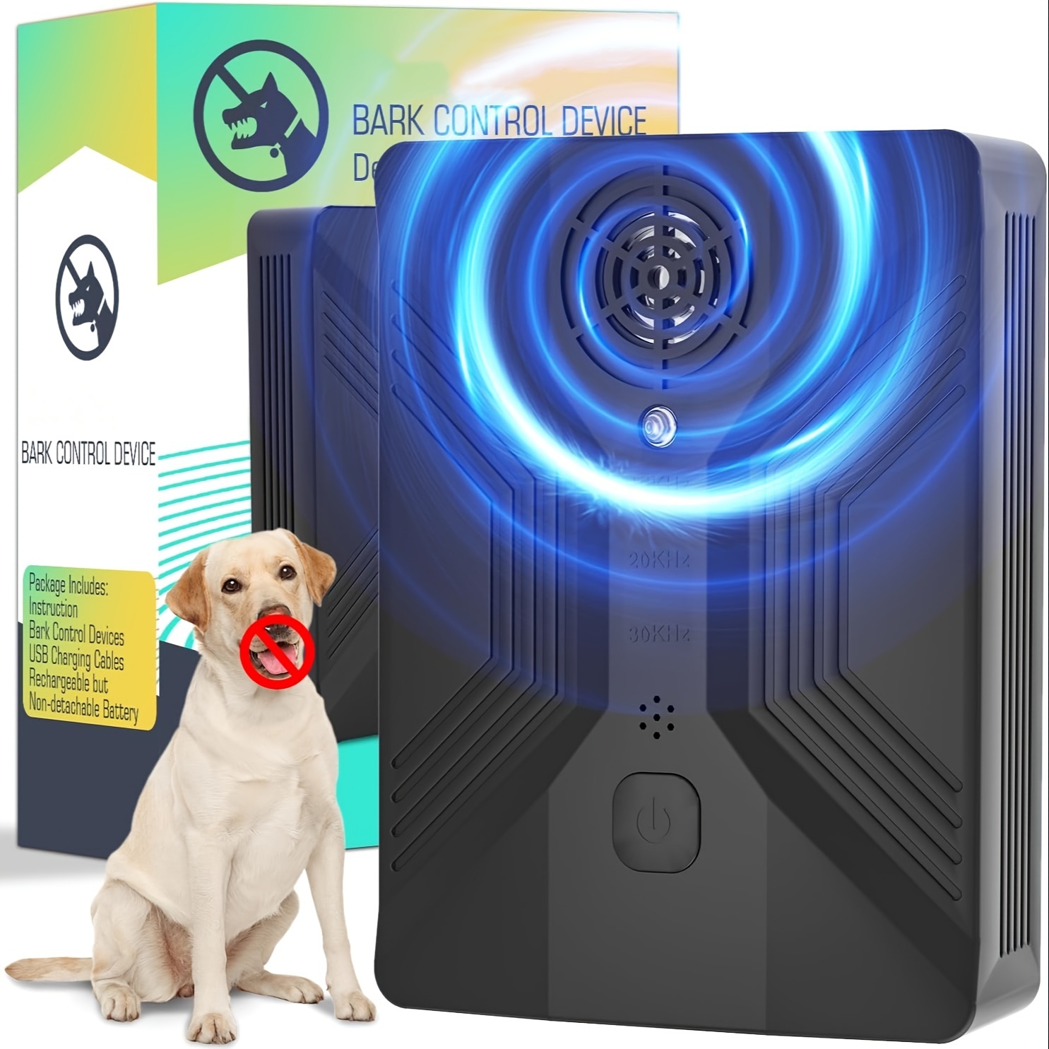 

Anti Barking Devices, Dog Deterrent Devices, Box For Barking Dogs, 33 Ft To Stop Barking Neighbors Dog, Barking Dog