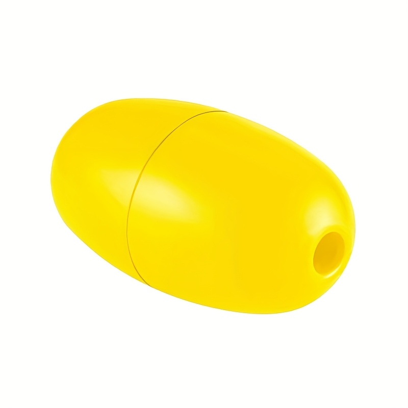 

5.1'' X 2.95'', 1 Yellow Or White Fishing Marker Buoys Bulk For Boats Swimming Kayak Trail Dock Pool