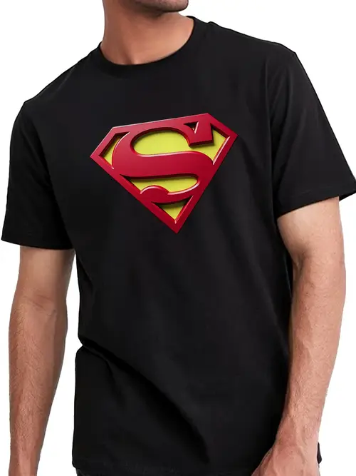 1pc funny print t shirt for men 100 cotton crew neck short sleeve regular fit weekend casual wear casual wear ideal for christmas