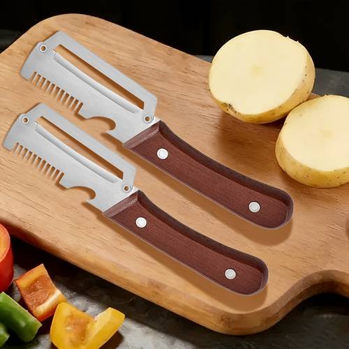 2pcs stainless steel multifunctional vegetable peeler and bottle opener labor saving and convenient kitchen tool with ergonomic handle suitable for pumpkin carrot tool home and professional use