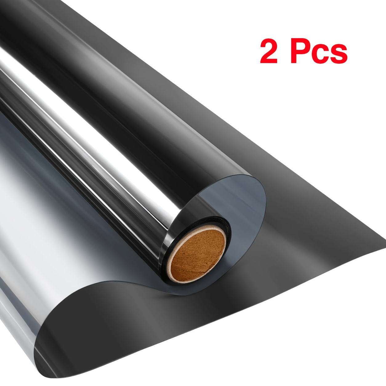 50cm*4.5m 1 Way Privacy Window Film, Heat Control Window Tint For Home, Sun Blocking Reflective Window Film Not In, Anti Static Cling For Windows Office Door