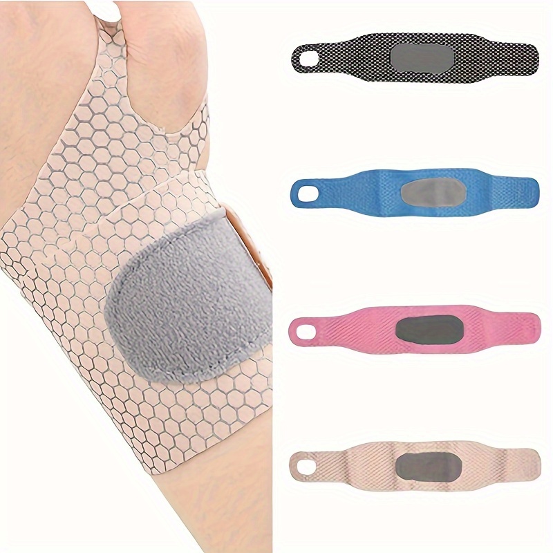 1pc ultra thin adjustable wrist brace for     support breathable lightweight sport office use unisex   with comfort padding   beige Product details 0