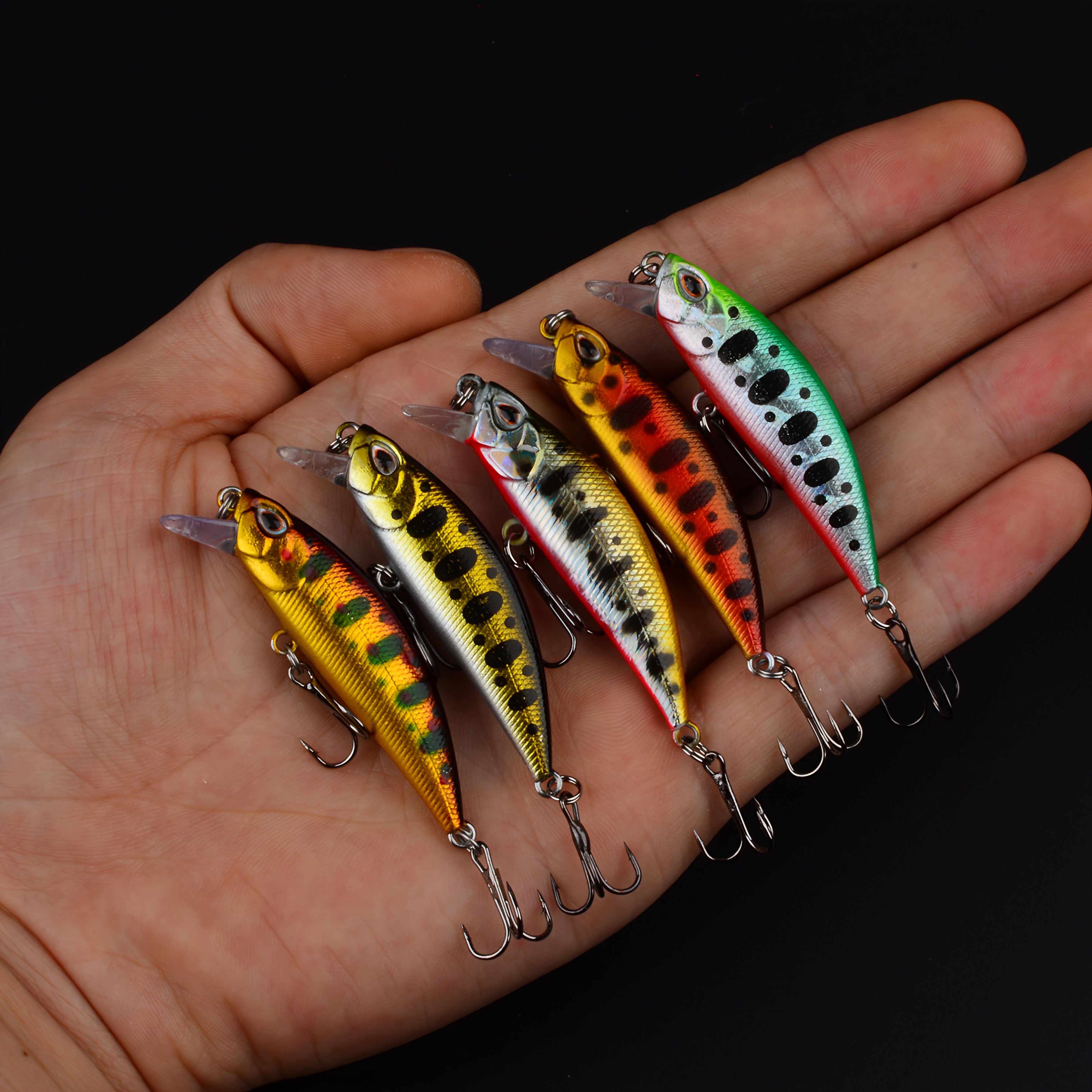 15 juegos de señuelos minnow de sinking       Detalles del producto 1