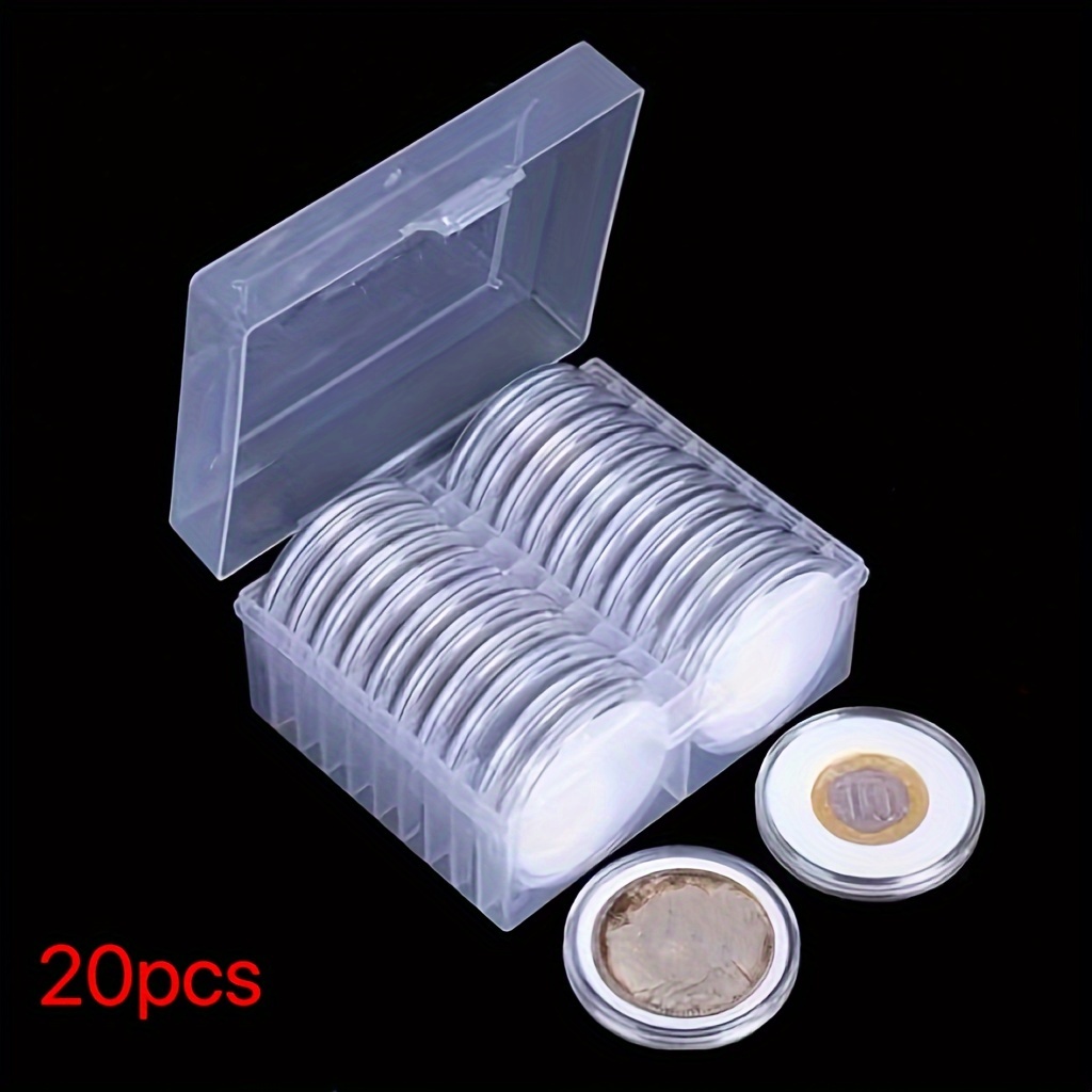 480-Pocket Thick PVC Binder For Coin Collection, Large Capacity Coin Storage Album
