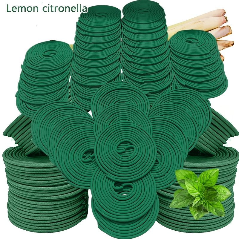 40plates extended citronella oil   natural lavender coils natural   scent for outdoor poolside patio porch deck camping hiking   halloween christmas easter decor