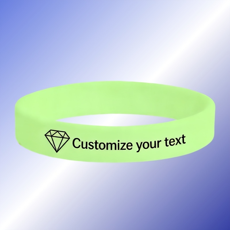 26pcs Glow-In-Dark Silicone Wristbands for Events