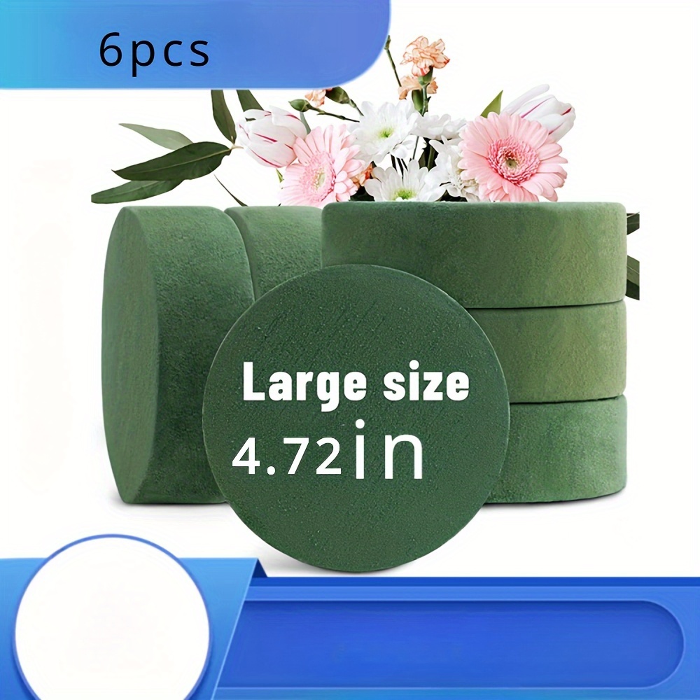 

6pcs Large 4.72" Blocks - Premium Synthetic Resin, Fresh Flower Arrangements & Diy Projects, Flowers For Resin