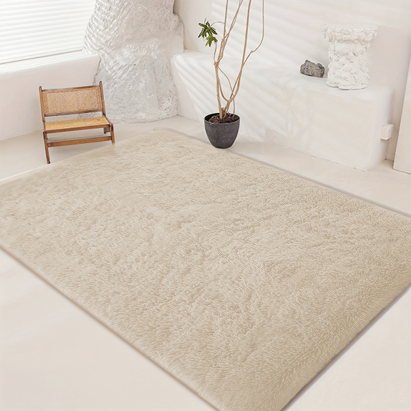 Soft Fluffy Shag Area Rugs Living Room Shaggy Floor Carpet - Temu Australia