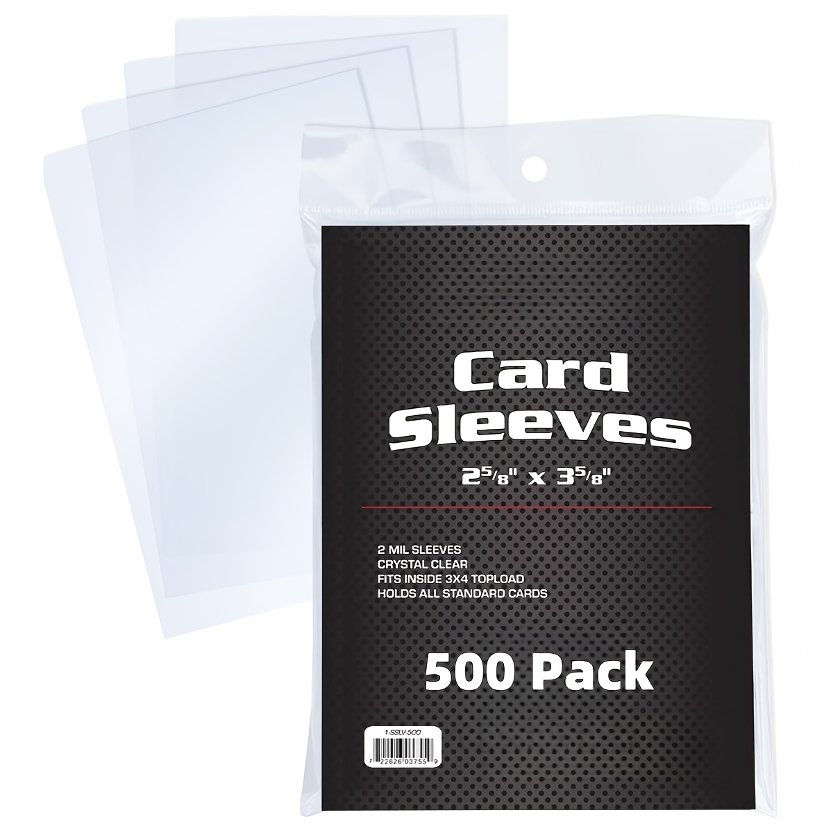 2 5/8 x 3 5/8 card sleeves Soft Sleeves 8
