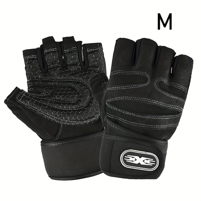 Lingpeng Breathable And Non-slip Weightlifting Gloves, Fitness Dumbbells And Strength Training Equipment, Suitable For Men And Women, Equestrian Additions