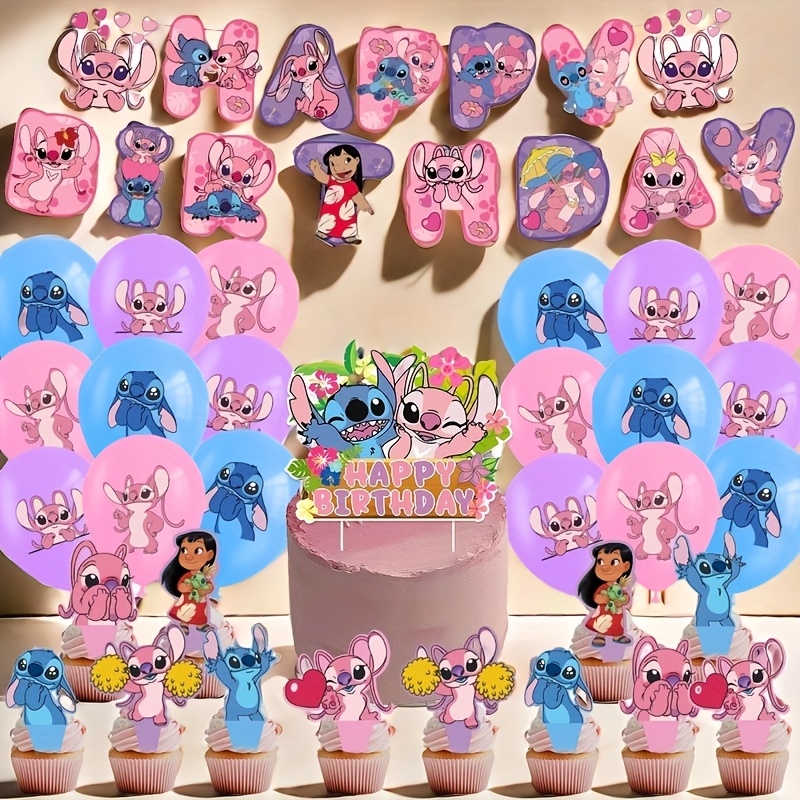 

Authorized Stitch 46pcs Party Set For Birthday, Graduation Party And Christmas, Easter, Perfect Decorations