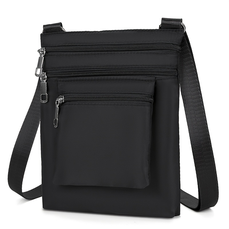 Image of Fashionable Thin Women's Crossbody Bag, Shoulder Bag, In Multiple Colors, With Coin Purse Storage Bag, Anti-theft Zipper At The Back, Suitable For Commuting, Outdoor Leisure Or Street, Holiday Gifts