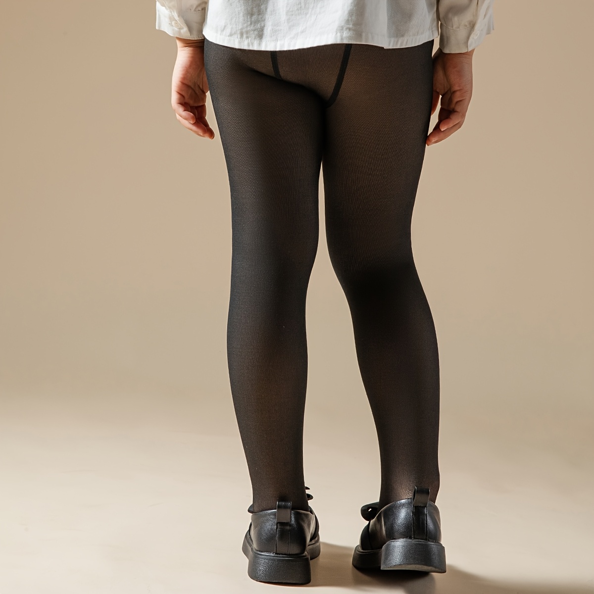 1pc girls thermal leggings thickened fleece lined tights Temu